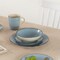 Spin Wash Dinnerware Dish Set | Mugs, Salad and Dinner Plates and Bowls Sets, High Quality Dishes with Highly Chip and Crack Resistant, Dishwasher and Microwave Safe